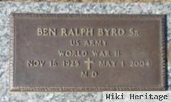 Dr Ben Ralph Byrd, Sr
