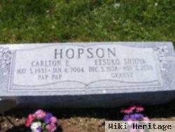 Carlton E Hopson