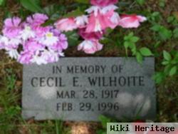 Cecil E Wilhoite