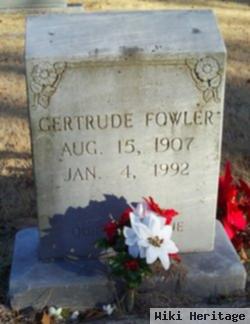 Gertrude Fowler