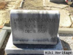 Mamie Ann Sharpe