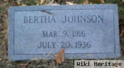 Bertha Agnes Johnson