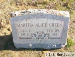 Martha Alice Green