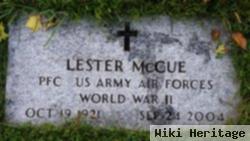 Pfc Lester Mccue