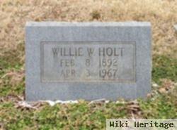 Willie Walter Holt