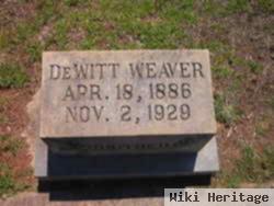 Dewitt Weaver