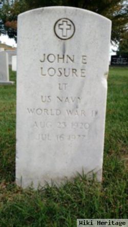 Lt John Edwin Losure