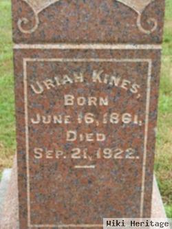 Uriah Kines