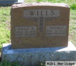 Sallie R. Griggs Wills