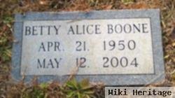 Betty Alice Turner Boone