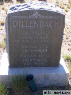 Jackson D. Dillenback