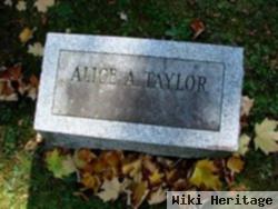 Alice A Taylor