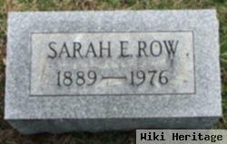 Sarah E Row