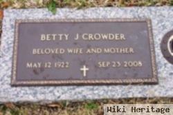 Betty J Crowder