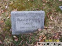 Raymond Payne Hansel