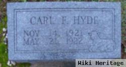 Carl F Hyde