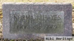 Norma I. Hillis Hayes