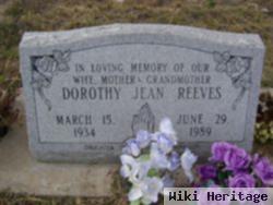 Dorothy Jean Reeves