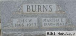 Martha E Burns