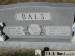 Bernice Louise Watts Bals