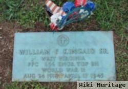 Pfc William F. Kincaid, Sr