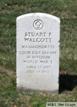 Stuart F Walcott