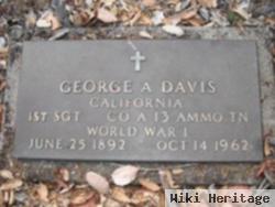 Sgt George A Davis