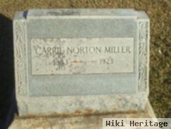 Carrie Norton Miller