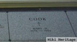 Mary D. Beesburg Cook