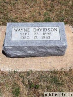 Wayne A Davidson