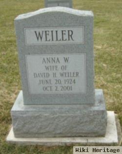 Anna Wise Zimmerman Weiler