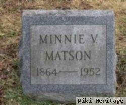 Minnie V. Matson