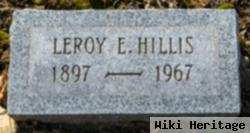 Leroy E. Hillis