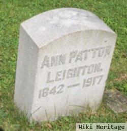 Ann Patton Leighton