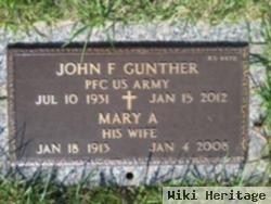 John F Gunther