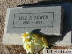 Lyle B Bowen