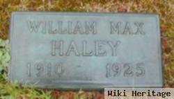 William Max Haley