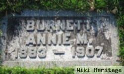 Annie M Burnett