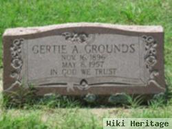 Gertie A. Grounds