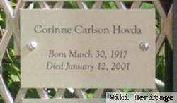 Corinne Dorothy Carlson Hovda