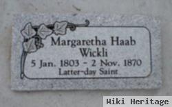 Margaretha Haab Wickli