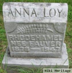 Anna Loy Fauver Rhodehamel