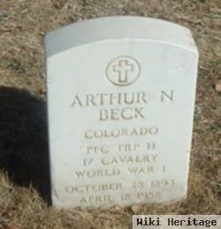 Arthur N Beck