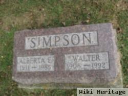 Alberta E. Simpson