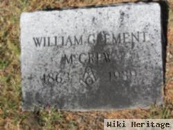 William Clement Mcgrew