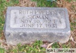 Ruth Evelyn Sigman