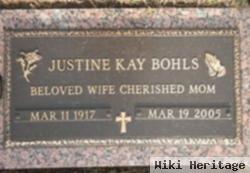 Justine Helen "kay" Kent Bohls