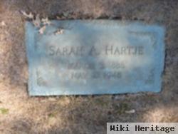 Sarah A Hartje