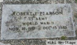 Robert E Pearson