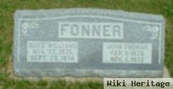 Alice Williams Fonner